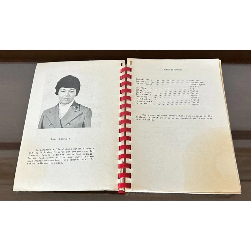 1973-1974 Kelley Kulinary Barracks Stuttgart Germany Officer Wives Club Cookbook